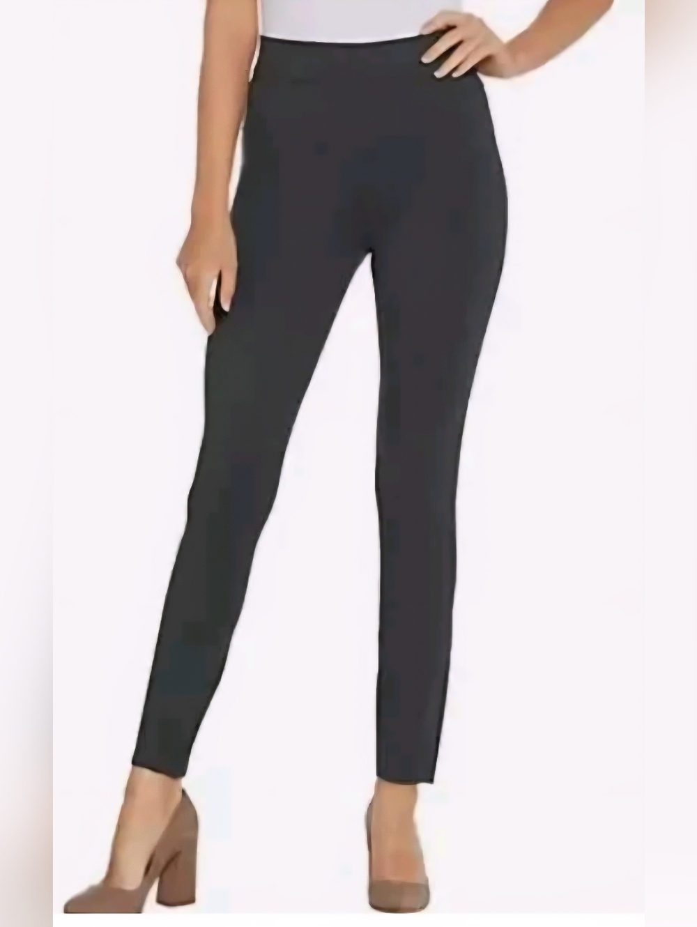 2X SPANX Women’s Forest Green High-Waist Slim Ankle Pants In EXCELLENT CONDITION